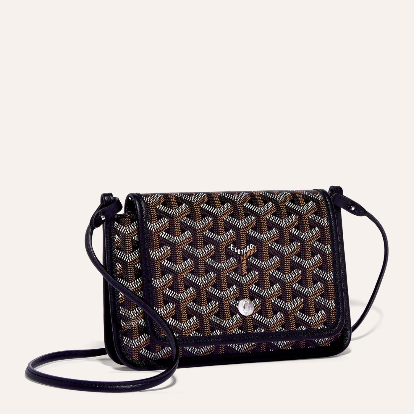 Goyard Plumet Pocket Wallet Black - Image 1
